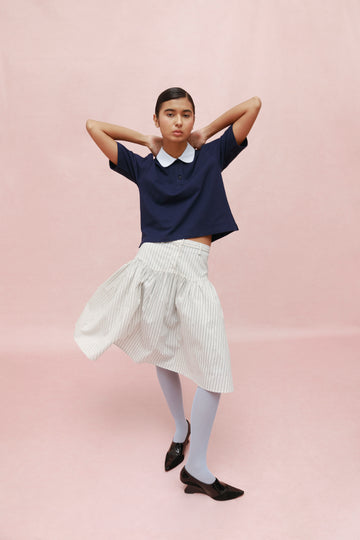 NEOPOLITAN POLO (NAVY)