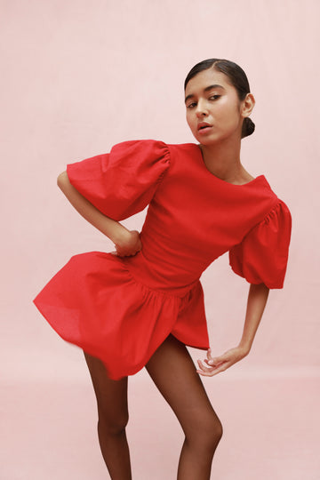 SONSOL (CHERRY) DRESS