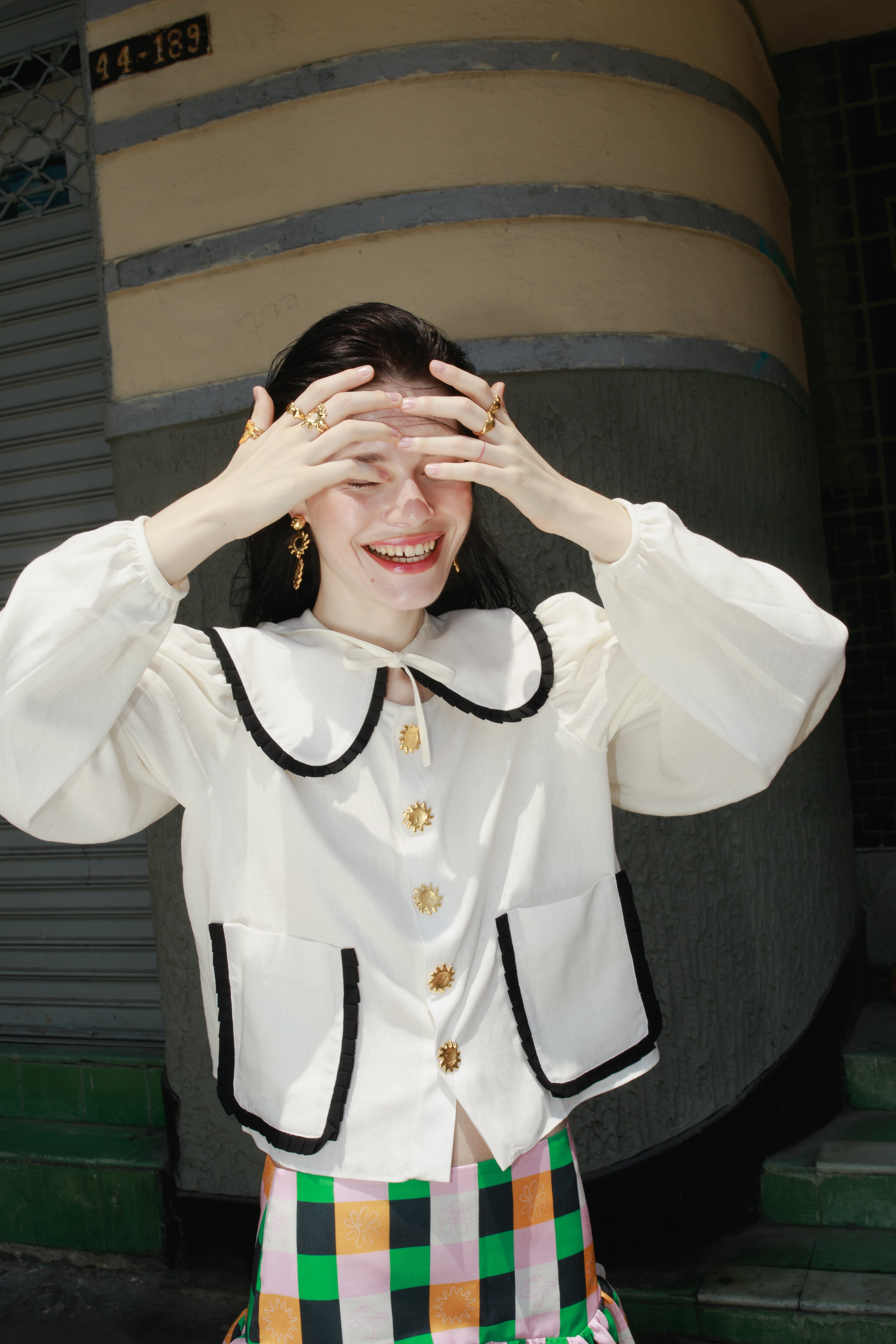 FLOR DE SOL SHIRT (IVORY)