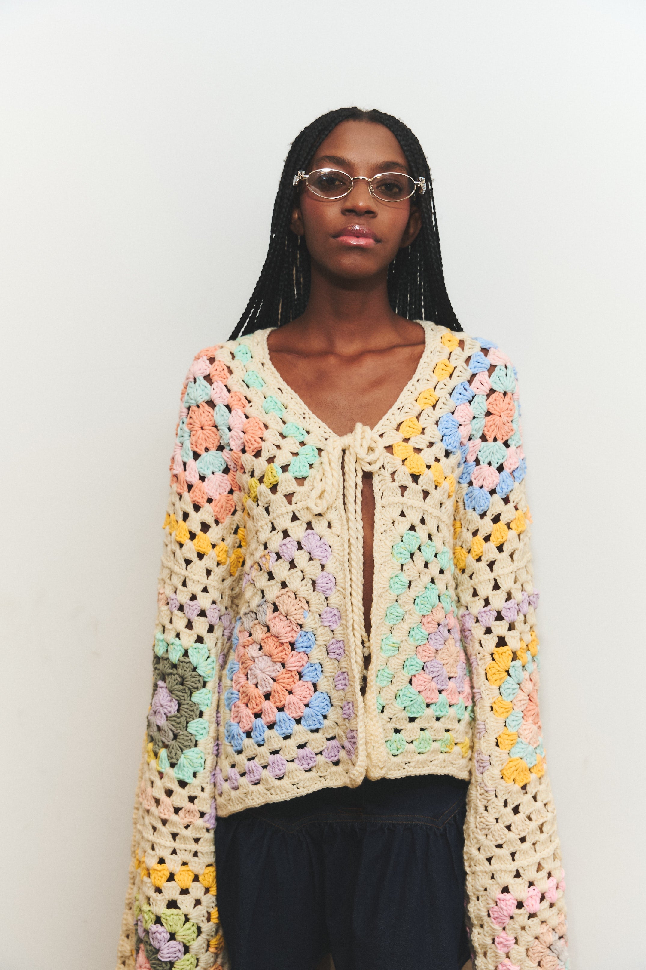 PATCH CARDIGAN