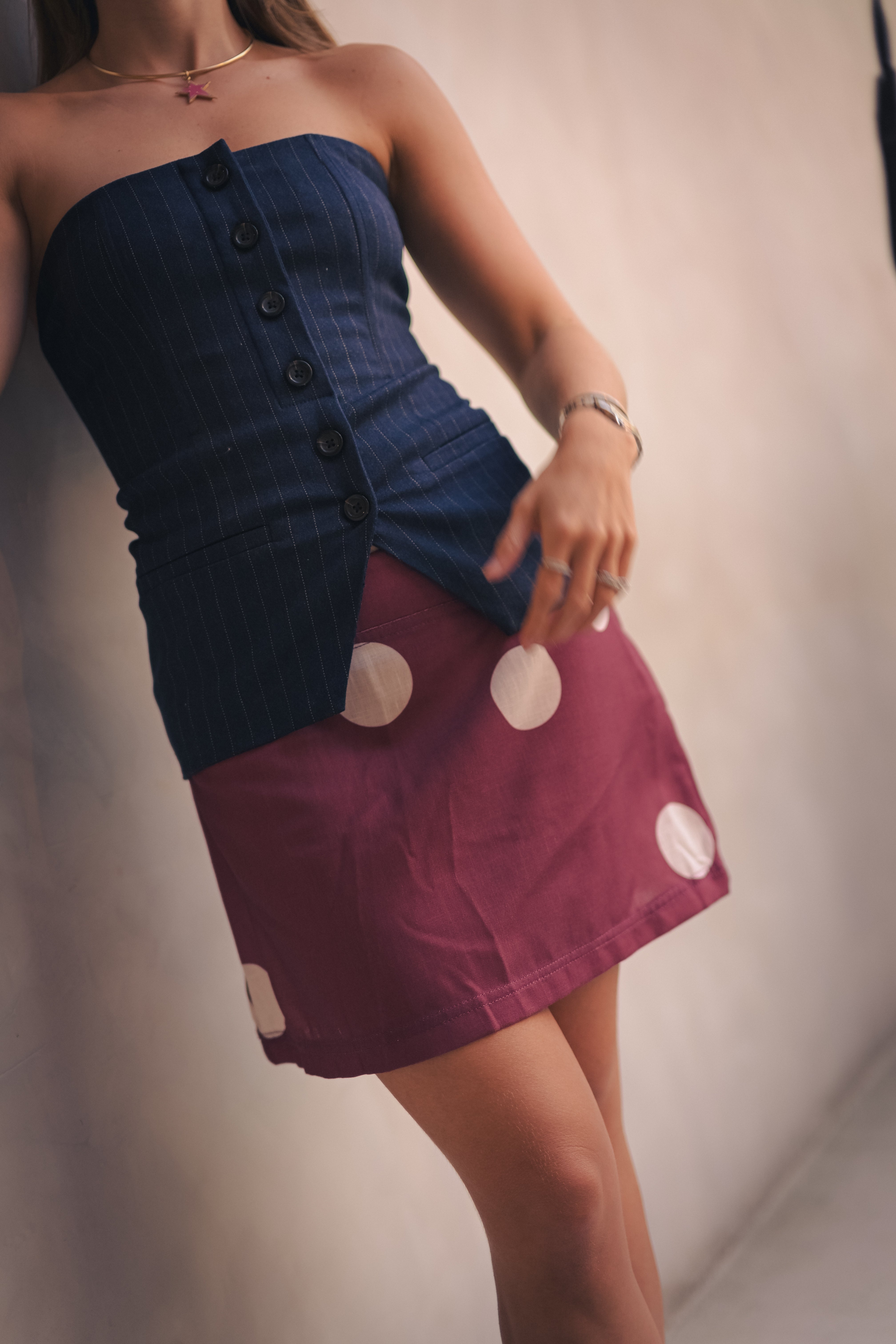 RED PEPPER MINISKIRT