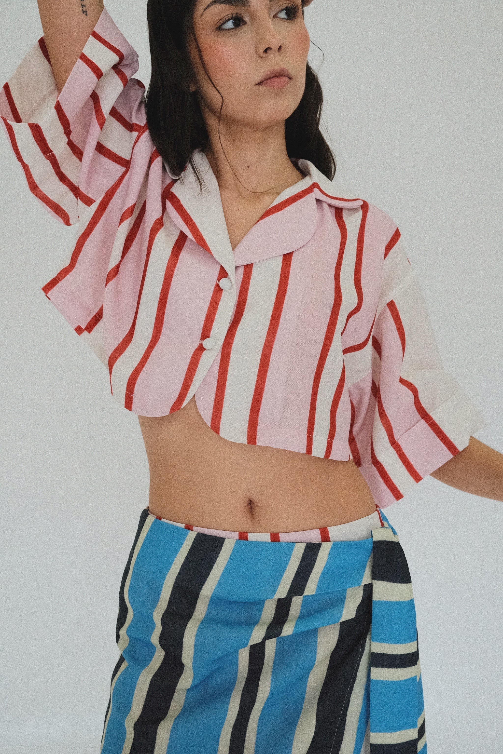 CANDY CROPPED SHIRT