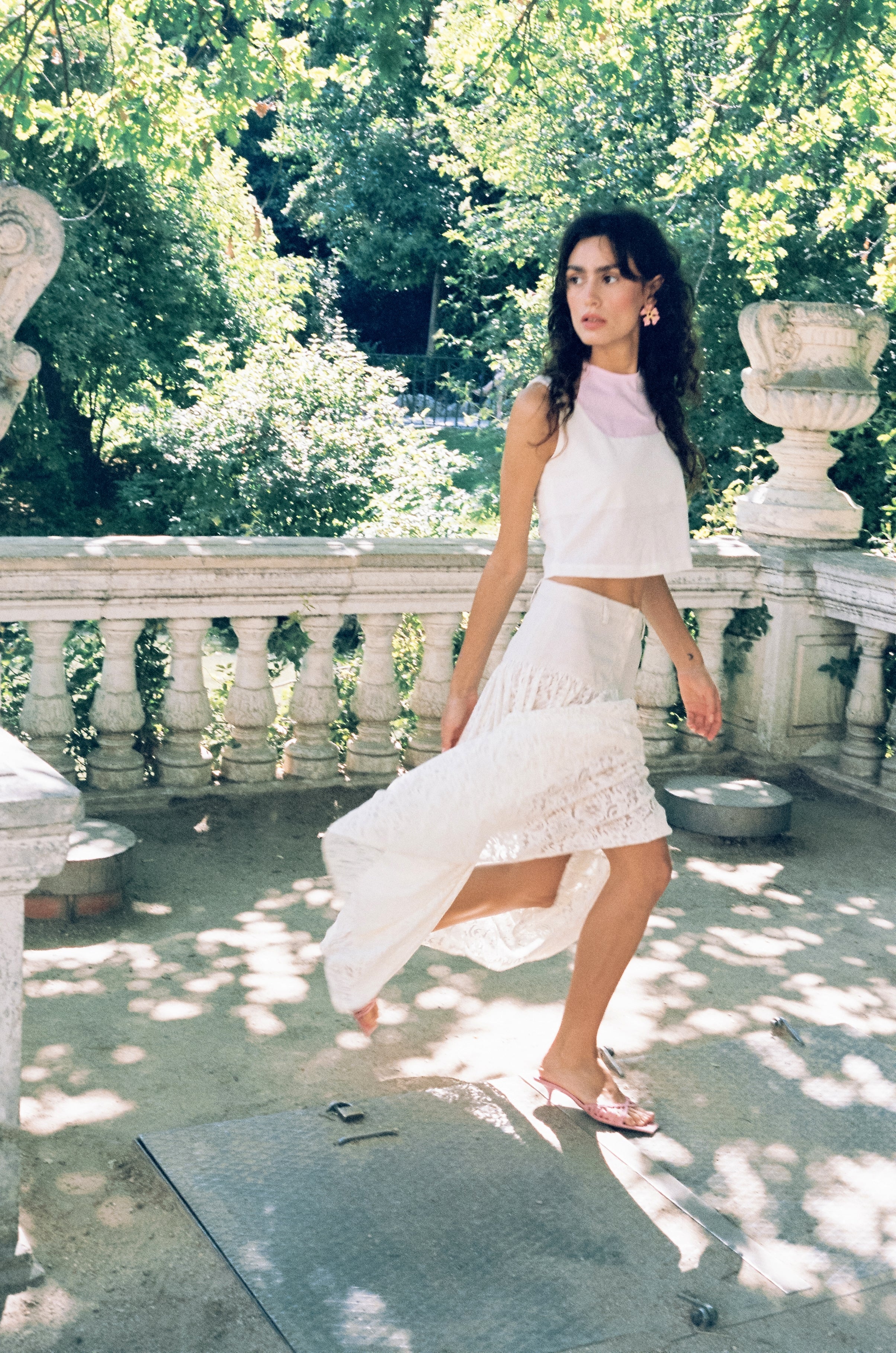 SAND LACE SKIRT – SUNSET THE JOURNEY